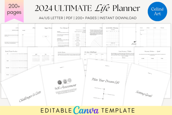2024 Ultimate Life Planner Template Guide