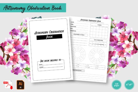 Astronomy Observation Book – A Practical KDP Interior for Your Publishing Workflow