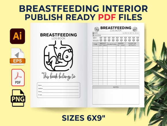 Breastfeeding Log Book: Track Feedings, Diapers, Sleep, and Milestones with Ease