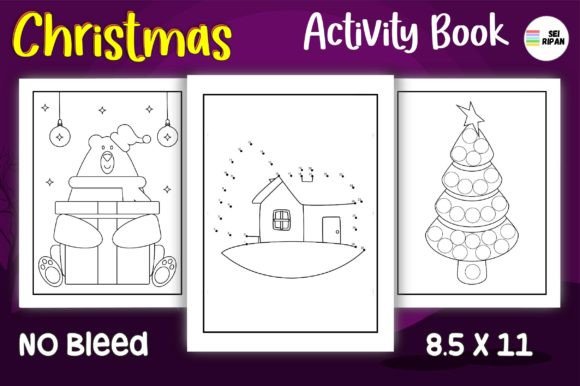 Christmas Activity Book for Kids - 04: Engaging Holiday Fun and Learning