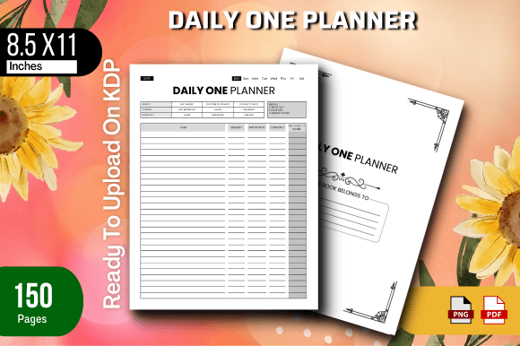 Daily One Planner for KDP: A Strategic Tool for Intentional Planning and Publishing