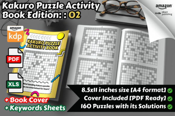 Kakuro Puzzles Activity Book Part 02: An Evaluation for Puzzle Enthusiasts