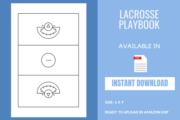 Lacrosse Playbook KDP Interior for Creators