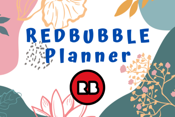 REDBUBBLE Planner I KDP: A Fresh Take on Daily Planning for Creative Minds