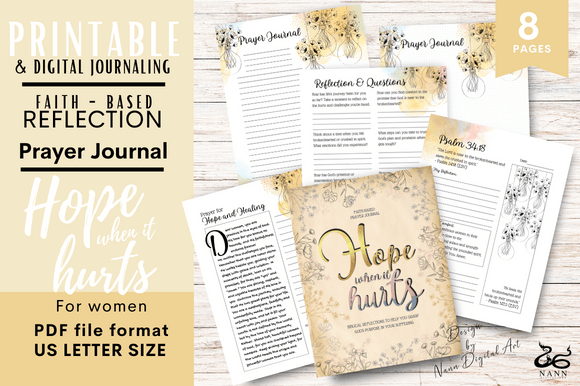 Reflection Journal for Women Printable: A Space for Clarity, Faith, and Personal Growth