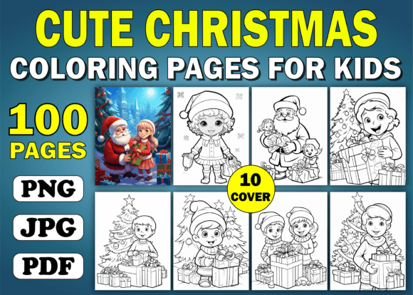 Why the Cute Christmas Coloring Book for Kids Volume 4 Is the Perfect Holiday Activity